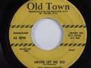 Doo Wop R&B 45 ROYALTONES Never Let Me Go OLD TOWN HEAR