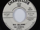 Instrumental Surf 45 AVANTIS Wax 'Em Down CHANCELLOR promo HEAR