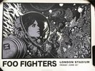 Foo Fighters London Stadium Friday 22nd June 2018 Concert Poster Rare 292/400
