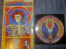 GRATEFUL DEAD live 2 lp set 1971 + FREE RECORD Mickey Hart Rolling Thunder skull