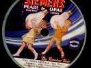THE OPAL & PEARL DANCE ORCH. Picture-Label Werbung Siemens  RARE    78rpm  S231
