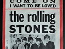 ROLLING STONES Come On / I Want To be Loved Danish 45 + PS 7” Denmark