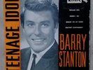 BARRY STANTON TEENAGE IDOL RARE 1962 AUST LEEDON LABEL PICTURE SLEEVE EP
