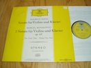 DGG 138 016 SLPM ED1 RAVEL / MIHALOVICI - VIOLIN SONATAS MAX ROSTAL / M HAAS NM