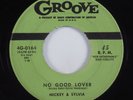 Rockabilly 45 MICKEY & SYLVIA No Good Lover GROOVE HEAR