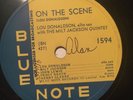 MODERN JAZZ 78rpm Lou Donaldson BLUE NOTE 1594 Milt Jackson Quartet bebop