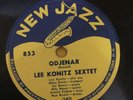 MODERN JAZZ 78rpm Lee Konitz NEW JAZZ 853 Miles Davis, Max Roach, Billy Bauer