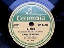 0284/ CHARLES TRENET-La mer-De la fenetre d´en haut-TOP ZUSTAND-78rpm Schellack