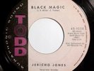 rare rockabilly 45  Jericho Jones  Black Magic TODD 45-1038