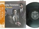 BOBBY TIMMONS TRIO IN PERSON RIVERSIDE SMJ-6110 Japan OBI VINYL LP