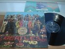 Beatles Sgt Peppers Lonely Hearts EX+ VINYL SUPERB AUDIO LAMINATED INSERT UK LP