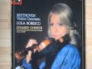 Listen: LOLA BOBESCO Beethoven Violin Concerto RTBF Doneux EMI BELGIUM ED1