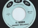 CHANCE HALLADAY popcorn 13 WOMEN 45 mod soul