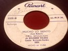 ORQUESTA SENSACION - MUCHO LO SIENTO + 1 /  CUBAN ORIGINAL 45 RPM / NO RESERVE