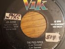 ROCKER POPCORN Lee Denson VIK 251 THE PIED PIPER HEART OF A FOOL 45 ROCKABILLY