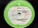 Lennon/Plastic Ono Band - Give Peace a Chance - UK Apple *DEMO* 45 Beatles
