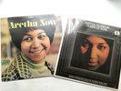 Aretha Franklin-Lot 2 Vinyl Records/Queen Of Soul EX Shrink Hype,/Aretha Now VG+