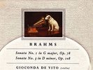ALP 1282 S/C UK - GIOCONDA DE VITO / FISCHER - BRAHMS VIOLIN SONATAS 1 & 2 - NM