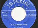 JAY McNEELEY on Imperial [5115] —ALL THAT WINE IS GONE— r&b jump blues 45 | RARE