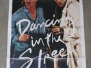 Giant David Bowie & Mick Jagger Dancing In the Street Promo Poster EMI US 1985