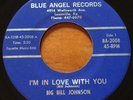 Big Bill Johnson -I'm In Love With You- KY Country Bopper 45 on Blue Angel -Hear