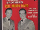 WILBURN BROTHERS: Roll Muddy River 45 (PC, drill hole) Country