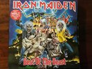 IRON MAIDEN Best of the Beast LP Vinyl BOX & BOOK - EMI 1996 - RAR