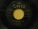 The Pearls doo wop 45 Your Cheating Heart I Sure Need You Onyx