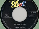 LITTLE LUTHER Du Dee Squat / Steppin' High 45rpm Dot 1962 harmonica killer