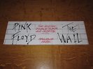 PINK FLOYD - THE WALL - ORIGINAL UK PROMO POSTER