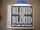 Limited Edition Blood For Blood - Outlaw Anthems *Blue Vinyl Hardcore punk nyhc