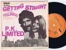 P.K. LIMITED Getting Straight  Swedish 45PS 1970 Candice Bergen/Eliott Gould