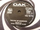 THE FIVE OF DIAMONDS : ROUTE 66: EP : OAK RECORDS RGJ 150 FD: 1965: R&B: RARE