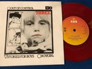 U2 - THREE rare IRISH 45 EP Out Of Control RED CBS 7951 IRELAND 45 PS 45/100