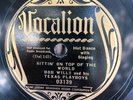 vocalon 03139 BOB WILLS & His Texas Playboys BLACK & BLUE RAG  78 rpm E+1935