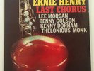 Ernie Henry LP LAST CHORUS Riverside 12-266 DEEP GROOVE Lee Morgan CLEAN