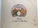 QUEEN  A NIGHT AT THE OPERA  RARE 1975 NEAR MINT VINYL  EMBOSSED GATEFOLD COVER
