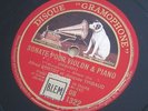 VIOLIN 78 RPM THIBAUD & CORTOT play DEBUSSY SONATA - DB 1322/1323