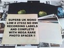BEATLES WHITE ALBUM SUPERB UK MONO TOP OPEN #0027032 POSTER, PICS & SPACER