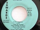 ZILNER RANDOLPH COMBO /SUN RA-CENTIPEDE /TOO LATE ON EDWARD CALYPSO JAZZ 45