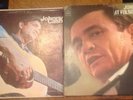 Johnny Cash and Johnny Cash at Folsom Prison Two Vinyl LP records