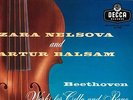 LXT 5268 UK - ZARA NELSOVA - BEETHOVEN CELLO SONATA 3 / VARIATIONS - BALSAM NM