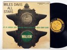 MILES DAVIS ALL STARS: WALKIN' prestige LP / MONO DG 446 W. 50th NYC VAN GELDER