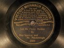 78 RPM -- Miss Spencer and Mr. Macdonough, Victor Monarch 3501, V+ Ragtime