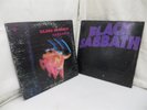 Black Sabbath Paranoid + Master of Reality Vinyl Record LPs