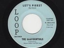 D.C. Frat Garage ROBERT GORDON/CONFIDENTIALS Let's Picket/Leave Me Be VG+ HEAR