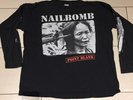 NAILBOMB - Point Blank - Longsleeve - 1995 - orig. Blue Grape - Rarität