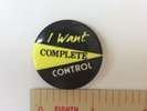 The Clash Vintage Official Epic Complete Control Badge Pin Button Punk New Wave