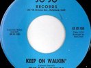 DEL VIKINGS: Keep On Walkin' / My Body Your Shadow 45 Hear  (slight dish warp d