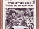 RICHARD AND THE YOUNG LIONS - OPEN UP YOUR DOOR  45 RPM  Pic Sleeve  EX/EX  1966